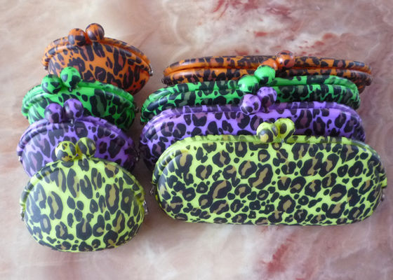 Poche de bourse de pièce de monnaie de silicone de style du Mexique avec la bourse colorée de relief