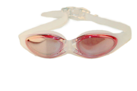 Les lunettes/enfants réglables de natation de silicone de café nagent des lunettes