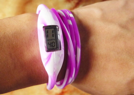 Montre assortie de promotion d'Ion Sport Watch Negative Ion de silicone de mode de couleur