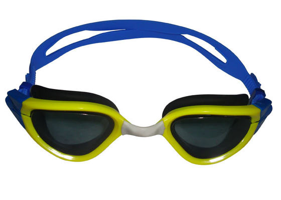 Protection Anti-UV de lunettes de la natation des enfants bleus noirs jaunes